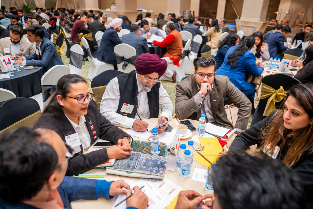 BNI Conclave — packed hall, members at tables