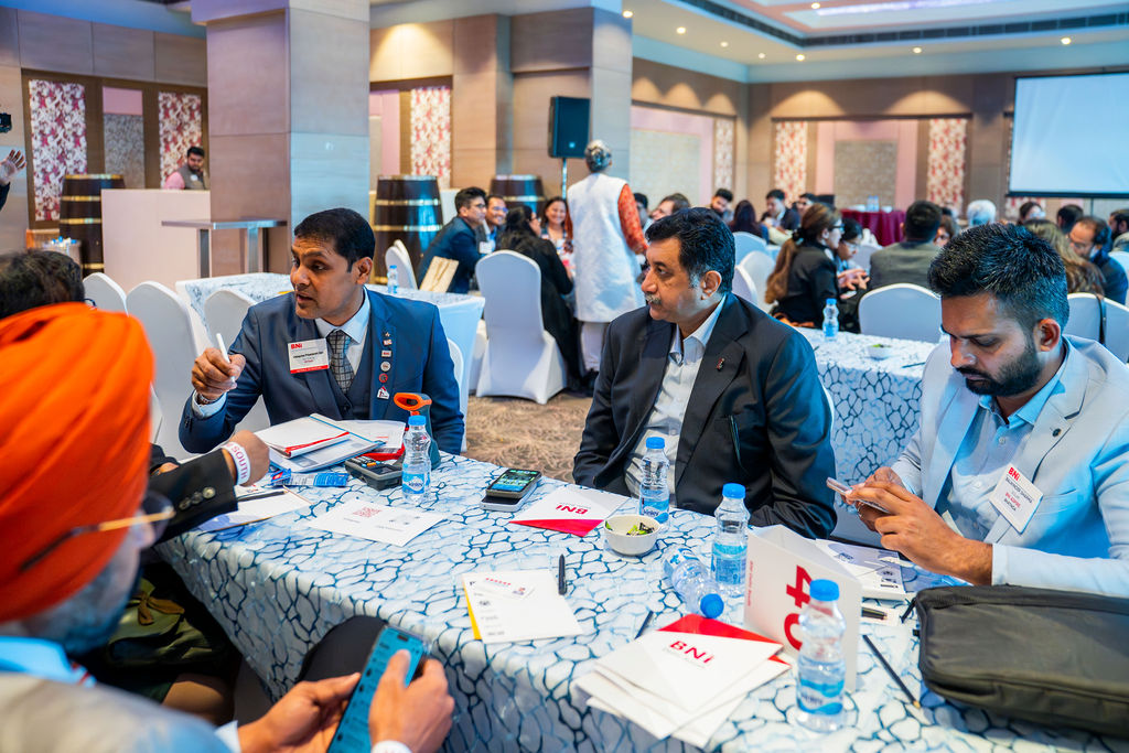 BNI Conclave — engaged discussion